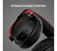HyperX Cloud Alpha Wireless - Gaming Headset for PC, 300-hour battery life, DTS Headphone:X Spatial Audio, Memory foam, Dual Chamber Drivers, Noise-c