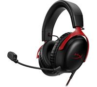 Headphones With Microphone Hyperx 727A9Aa Red Red/Black NEW