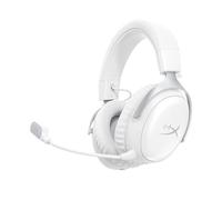 HyperX Cloud III S - Wireless Gaming Headset for Multi-Platform | 2.4GHz | Bluetooth | Battery Life up to 120 Hours | 53mm Angled Drivers | 10mm Detachable Mic | Customizable | White