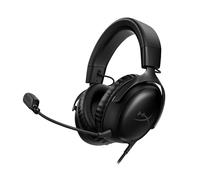 HyperX Cloud III Wired Gaming Headset, PC, PS5, Xbox Series X|S, 53mm Slant Drivers, DTS, Memory Foam, Durable Frame, 10mm Ultra Clear Microphone, USB-C, USB-A
