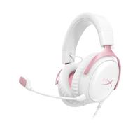 HyperX Cloud III - Wired Gaming Headset, PC, PS5, Xbox Series X|S, Angled 53mm Drivers, DTS, Memory Foam, Durable Frame, Ultra-Clear 10mm Mic, USB-C, USB-A, 3.5mm - Pink
