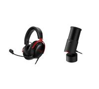 HyperX Cloud III Wired Gaming Headset + SoloCast 2 USB Microphone Bundle - Clear Chat & Immersive Audio for Gaming & Streaming (PC, PS5, PS4)