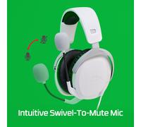 HyperX CloudX Stinger 2 - Gaming Headset for Xbox [licensed], Signature Comfort, Adjustable Headband, Wired, White