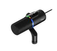 HyperX FlipCast Streaming XLR/USB Dynamic Microphone | For PC, MacOS, PlayStation, Nintendo Switch | Broadcast Quality | USB | XLR | Universal Mount | Black