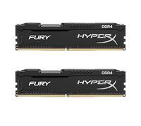 HyperX FURY DDR4 32 GB (Kit 2x16 GB), 2400 MHz CL15 DIMM XMP - HX424C15FBK2/32, Black