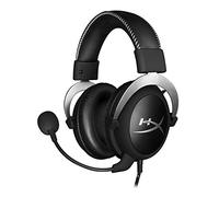 HyperX HX-HSCL-SR Cloud Silver Pro Gaming Headset with in-line volume control for PC/Xbox one/PS4, silver