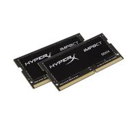 HyperX Impact HX432S20IB2K2/16 Memory 16GB Kit*(2x8GB) 3200 MHz DDR4 CL20 SODIMM
