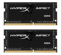 HyperX Impact DDR4 HX432S20IBK2/32 Memory 3200 MHz CL20 SODIMM 32 GB Kit (2x16 GB), black