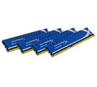 HyperX KHX1600C9D3K4/16GX Genesis 16 GB 1600 MHz DDR3 CL9 DIMM Memory Kit (4 x 4 GB), XMP Ready
