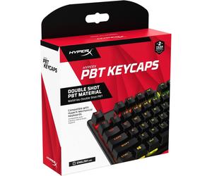 HyperX PBT Keycaps â Full Key Set, Double Shot PBT Material, English (US) Lay