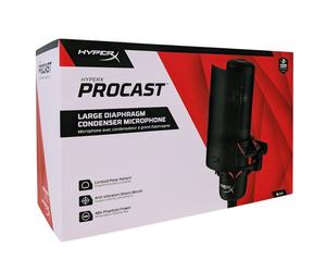 HyperX ProCast XLR Cardioid Condenser Microphone Large Diaphragm Professional