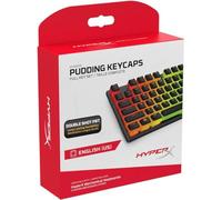 HyperX Pudding Keycaps - Full Set of Keys - PBT - {Black
