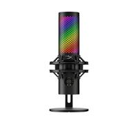 HyperX QuadCast 2 S - USB Microphone, with RGB Lighting, Streaming and Podcasting, with On-Board Controls, LED Lighting, Removable Shock Mount, PC,