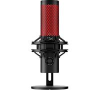HyperX Quadcast 2 USB Microphone for Gaming, Streaming and Podcasting | On-Board Controls | LED Lighting | Quick Release Shock Mount | Built-in Arm/Stand Mount | PC, Mac, PS5, PS4 | USB-C | Black
