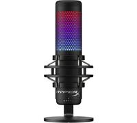 HyperX QuadCast S - RGB USB Condenser Microphone for PC, PS4 and Mac, Anti-Vibration Shock Mount, Pop Filter, Gaming, Streaming, Podcasts, Twitch, YouTube, Discord, Black, New
