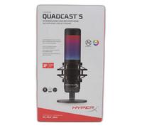 HyperX QuadCast S RGB USB Condenser Microphone for PC Playstation Mac NEW OVP