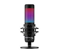 HyperX QuadCast S - RGB USB Condenser Microphone for PC, PS4 and Mac, Anti-Vibration Shock Mount, Pop Filter, Gaming, Streaming, Podcasts, Twitch, Y