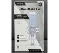 HyperX Quadcast2 Frost USB Microphone for Gaming Streaming and Podcasting/Sealed