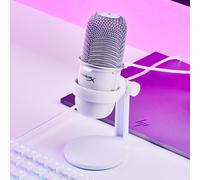HyperX SoloCast Condenser Microphone USB-C White Gaming 24-bit 96kHz Remarketed