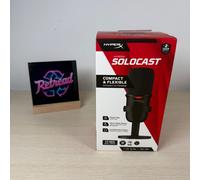 HyperX SoloCast USB Microphone Black, Compatible with PC, Mac, PS4, PS5