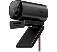 HyperX Vision S - Webcam, 4K Video Recording @ 30fps, 90° Field-of-View, Responsive Autofocus, Hyperflex Cable, Aluminum Body, Plug and Play, Sony Starvis 8MP Sensor, 5G2P Lens, USB-C - Black