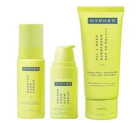 Hyphen Daily Face Care Regime for Combination & Oily Skin 3 Step Facial Kit Routine with Face Serum, Cream & Sunscreen SPF 50 To Control Excess Oil & Improve Skin Barrier Value 90 milliliters
