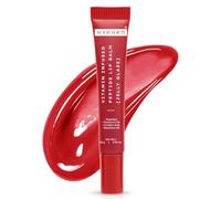 Hyphen Tinted Lip Balm Brightens & Reduces Dark Lips & Pigmentation 1% Vitamin E, Peptide & 2% Squalane Winter Lip Care 24H Moisturization for Dry & Chapped Lips Jelly Glaze (Shade)- 10g Red