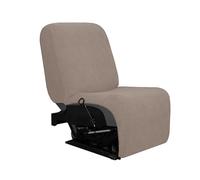 HYPIQQ L Shape Sectional Recliner Sofa Covers 5 Seat 7 Piece Stretch Reclining Couch Covers for Reclining L Shape Sofa Furniture Protector Cover,Khaki,1 Seat