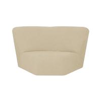 HYPIQQ L Shape Sectional Recliner Sofa Covers 5 Seat 7 Piece Stretch Reclining Couch Covers for Reclining L Shape Sofa Furniture Protector Cover,Beige,Corner Seat
