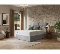 Hypnos Inspired By Nature 01 Divan Bed Set on Castors King London Charcoal