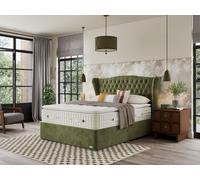 Hypnos Inspired By Nature 03 Divan Bed Set on Castors Double London Mink