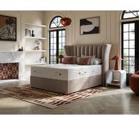 Hypnos Inspired By Nature 05 Divan Bed Set on Castors Super King London Tan