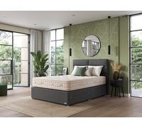 Hypnos Luxurious Earth 02 Divan Bed Set On Glides Super King Californian Clay
