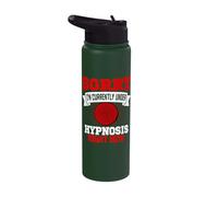 Hypnosis Expert Hypnotherapy Hypnotizer Mesmerist Hypnotist Stainless Steel Insulated Water Bottle