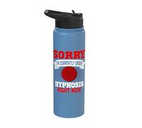 Hypnosis Expert Hypnotherapy Hypnotizer Mesmerist Hypnotist Stainless Steel Insulated Water Bottle