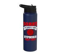 Hypnosis Expert Hypnotherapy Hypnotizer Mesmerist Hypnotist Stainless Steel Insulated Water Bottle