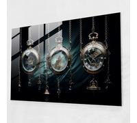 Hypnosis Glass Wall Art - Hypnosis, Surreal, Glass Art, Dream-Like, 18" x 12"