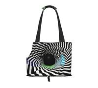 Hypnosis Tunnel Pet Tote Bag Foldable Handbag Carrier for Small Dogs Cats Puppy Portable Travel Shoulder