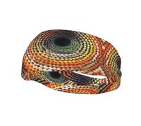 Hypnosis Vortex Unique Customized Headbands for Men and Women - Stylish Sweat Bands for Running, Workout, and Sports - Moisture Wicking and Stretchable