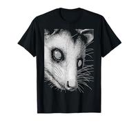 Hypnotic Opossum Weird Eyes Odd Weirdcore Spooky Halloween T-Shirt