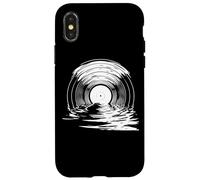 Hypnotic Ripples Sound Waves Reflection Case for iPhone X/XS