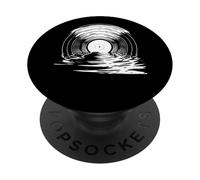 Hypnotic Ripples Sound Waves Reflection PopSockets Adhesive PopGrip