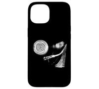 Hypnotic Spiral Turntable Graphic - DJs and Vinyl Fan Case for iPhone 15
