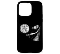 Hypnotic Spiral Turntable Graphic - DJs and Vinyl Fan Case for iPhone 15 Pro Max