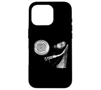 Hypnotic Spiral Turntable Graphic - DJs and Vinyl Fan Case for iPhone 16 Pro