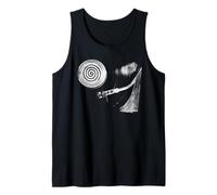 Hypnotic Spiral Turntable Graphic - DJs and Vinyl Fan Tank Top