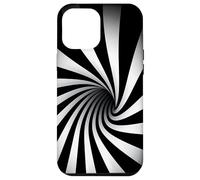 Hypnotic Swirl Optical Illusion Vortex Case for iPhone 12 Pro Max