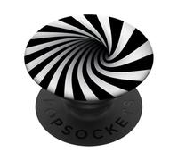 Hypnotic Swirl Optical Illusion Vortex PopSockets Adhesive PopGrip