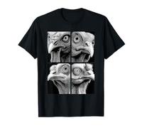 Hypnotic Turkeys Weird Eyes Horror Weirdcore Odd Halloween T-Shirt