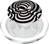 Hypnotic Waves Graphic PopSockets PopGrip for MagSafe